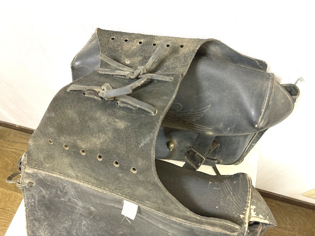 当事物 ビンテージ サドルバッグ ハーレー 純正