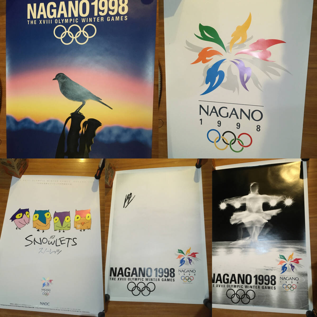 Yahoo!オークション - 長野オリンピック 長野五輪1998 ポスター Yahoo!オークション - 長野オリンピック 長野五輪1998 ポスター