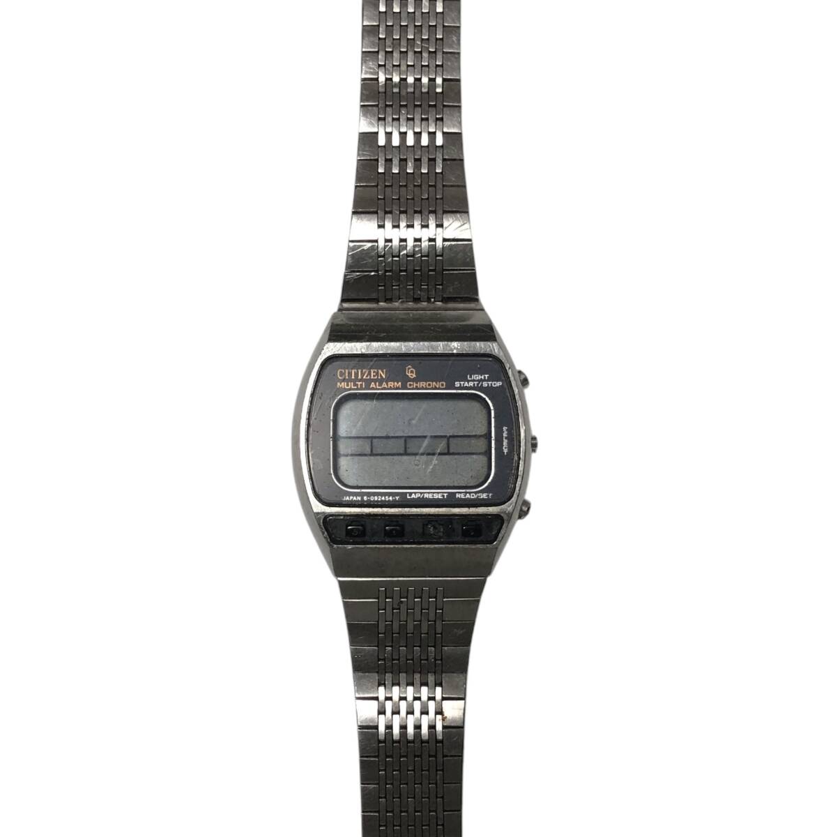 CITIZEN シチズン MULTI ALARM CHRONO デジタル 腕時計 ジャンク