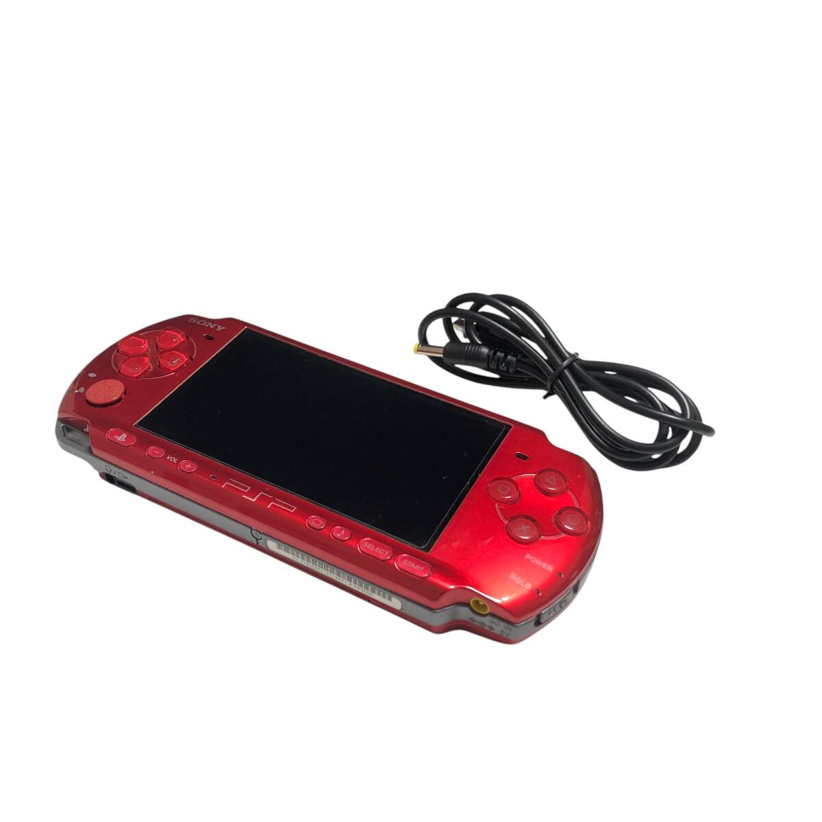 SONY ソニー Playstation プレイステーション Portable ポータブル 本体 レッド PSP-3000 動作確認済 中古