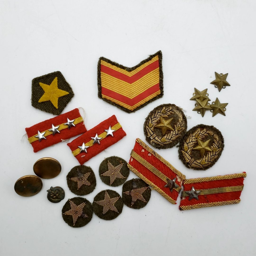 帝国陸軍襟章 陸軍襟章 特別襟章 旧日本軍 階級章 少尉襟章 帝国陸軍襟章 陸軍襟章 特別襟章 旧日本軍 階級章 少尉襟章