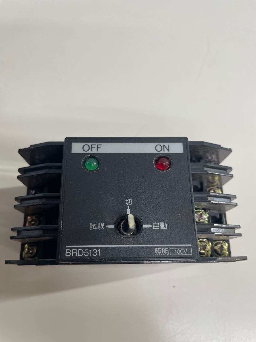 ① MATSUBISHI リモコンブレーカ制御ユニットBRD5131K SCU-L1/SCU-L2 通電動作未確認 中古 ジャンク_画像2