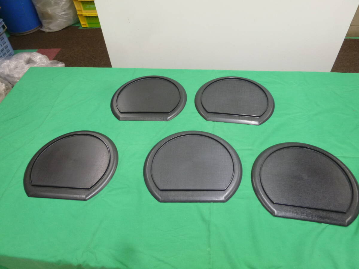 【8623】半月盆　トレイ　5枚セット　未使用品　長期保管品