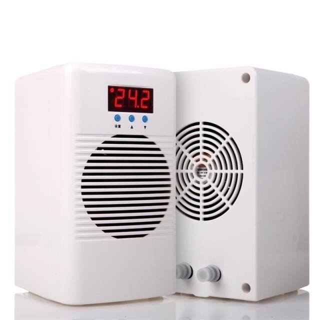 人気品ウォーターチラー 冷却・加温機能 10-40℃調整 デジタル 恒温 20L 110V ポンプ付き 水族館/魚タンク/魚 クラゲ匹 サンゴなどの水