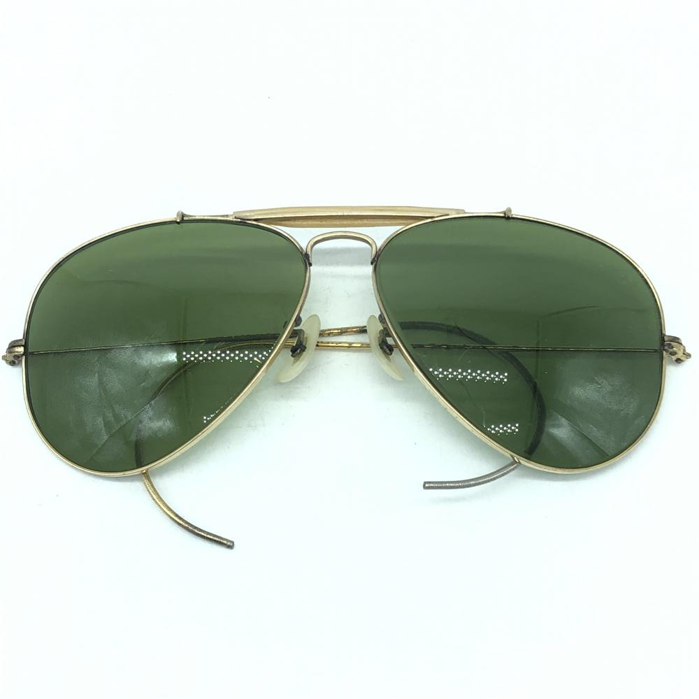 【中古】傷あり)Ray-Ban アウトドアーズマン縄手 ボシュロムレイバン グリーン ボシュロム社製 サンブラス[240019404031]