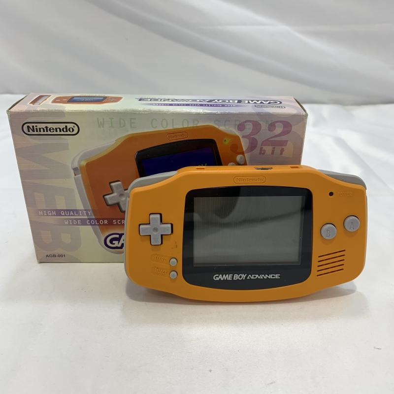 中古】本体)Nintendo GAMEBOY ADVANCE オレンジ AGB-001 中古】本体)Nintendo GAMEBOY ADVANCE オレンジ AGB-001