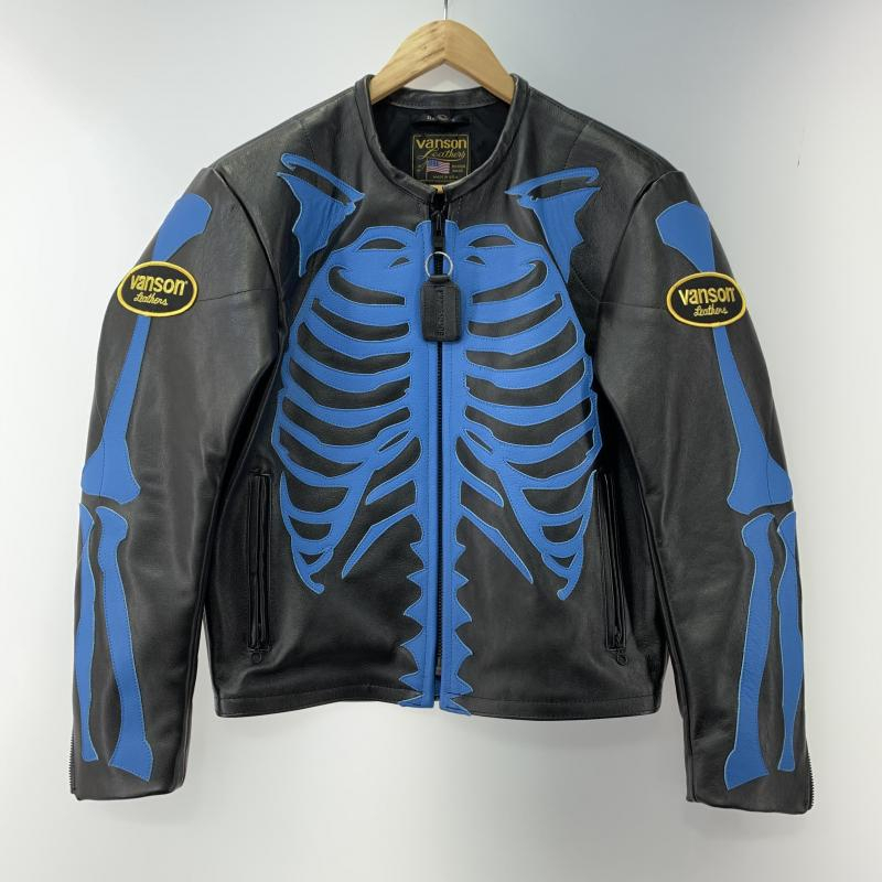 [ б/у ]VANSON×CLAIR DE LUNE BONELEATHER JACKET размер 40 Vanson [240019429100]