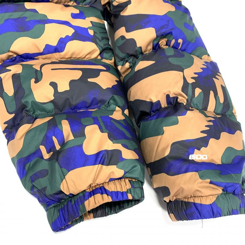 【中古】THE NORTH FACE PRINT HYDRNLTE HOODIE サイズL NF0A5IXJ ノースフェイス フーディ カモフラ ダウン[240019447309]