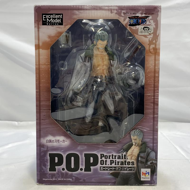 【中古】開封)Megahouse P.O.P 白猟のスモーカー フィギュア ONE PIECE Portrait.Of.Pirates[240019449451]