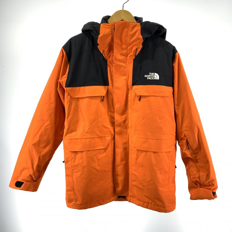 【中古】THE NORTH FACE PERTEX GATEKEPER TRICLIMATE JACKET サイズM オレンジ NS61808 ノースフェイス ゲートキーパート[240019470614]