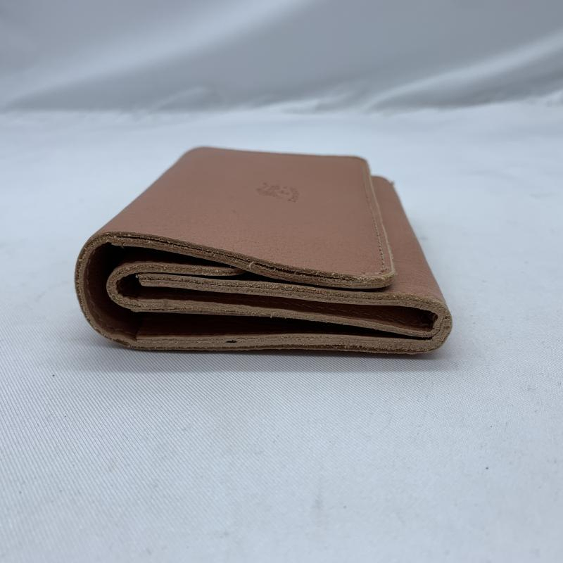 【中古】IL BISONTE 二つ折り財布 ピンク イルビゾンテ[240017655960]