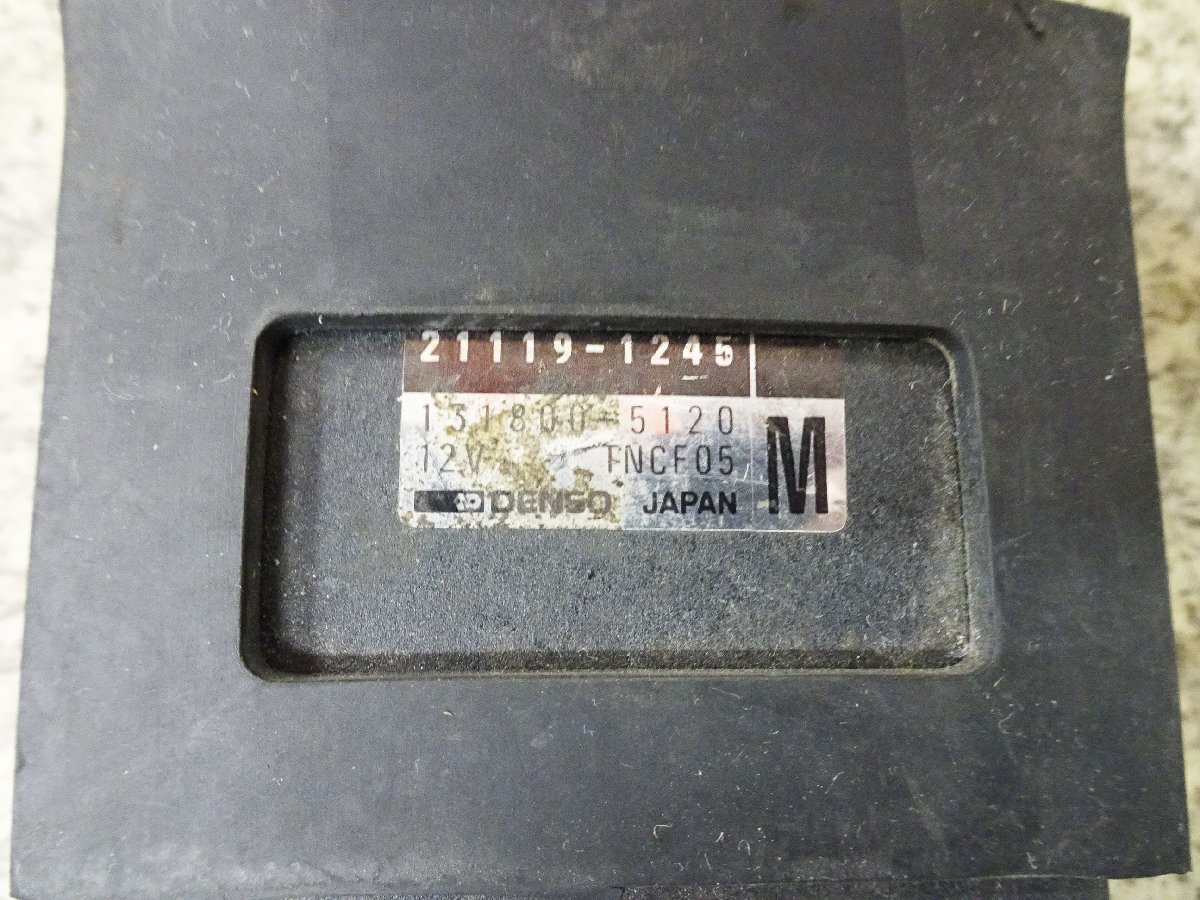 カワサキ ZX-4 純正 イグナイター CDI ECU 21119-1245 ジャンク カワサキ ZX-4 純正 イグナイター CDI ECU 21119-1245 ジャンク