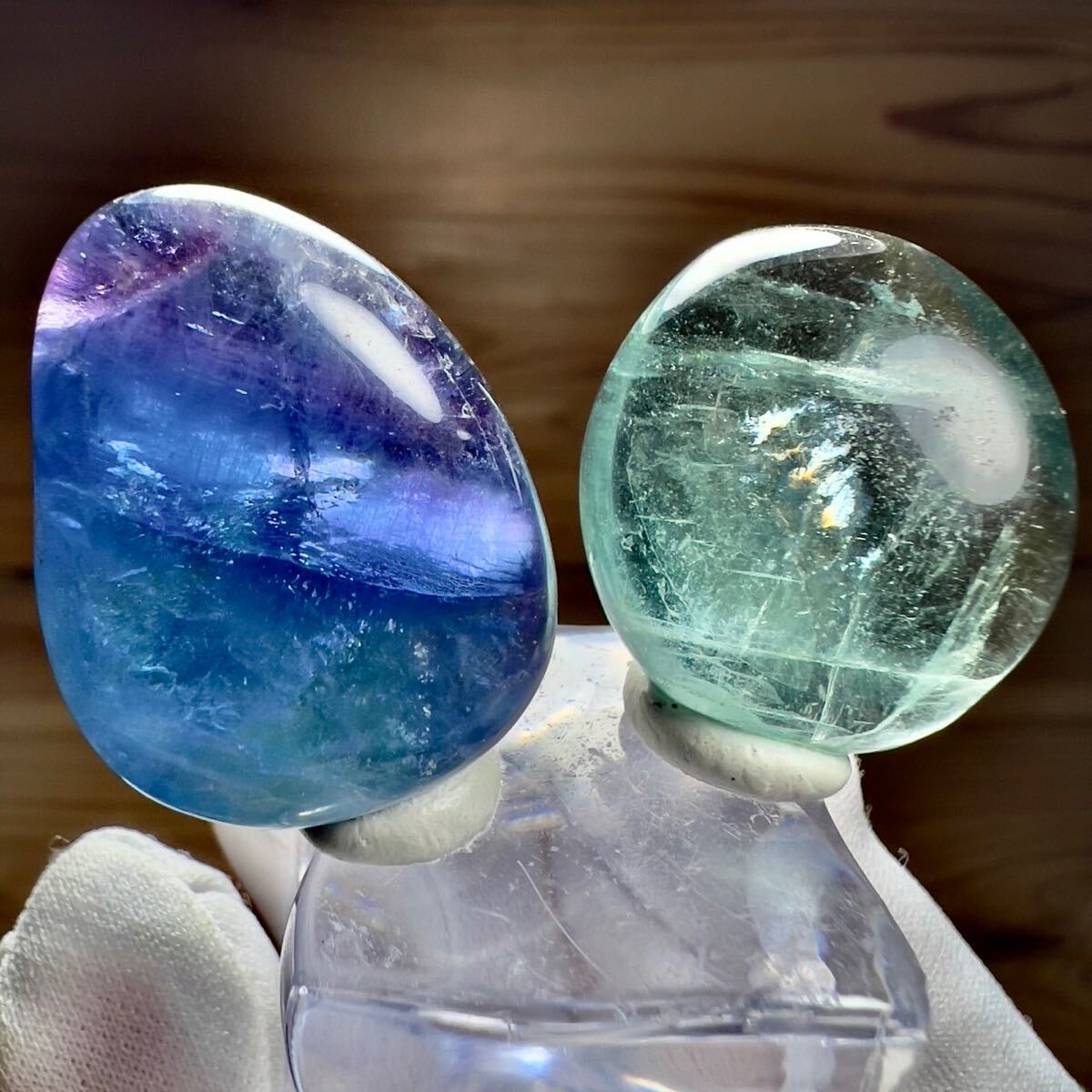 美品 【⭐️虹‼︎天才の石⭐️】濃厚碧色 グリーンフローライト 美品 【⭐️虹‼︎天才の石⭐️】濃厚碧色 グリーンフローライト