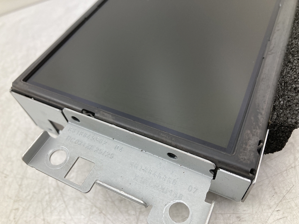 割れ無 動作OK H25年 ボルボ FB4164T V60 Rデザイン 純正 ナビモニター VOLVO 31350697 (L1692)_画像2
