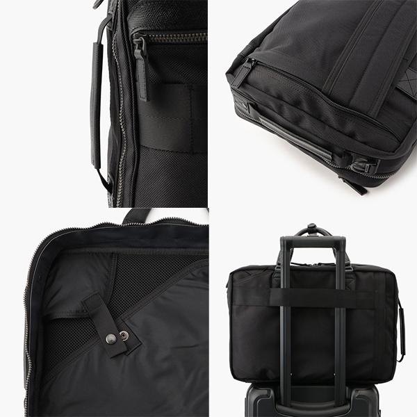 ブリーフィング BRIEFING フュージョン トリニティライナー BRM191B17 ブラック ビジネスバッグ 3WAY リュック FUSION TRINITY LINER HD ブ_画像9