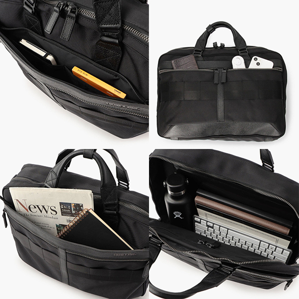 ブリーフィング BRIEFING フュージョン トリニティライナー BRM191B17 ブラック ビジネスバッグ 3WAY リュック FUSION TRINITY LINER HD ブ_画像10