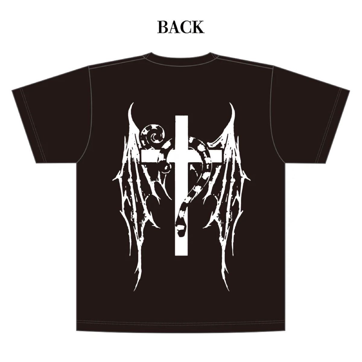 HYDE着用 HYDE INSIDE METAL メタル Tシャツ XLサイズ 蛇十字 HYDE着用 HYDE INSIDE METAL メタル Tシャツ XLサイズ 蛇十字