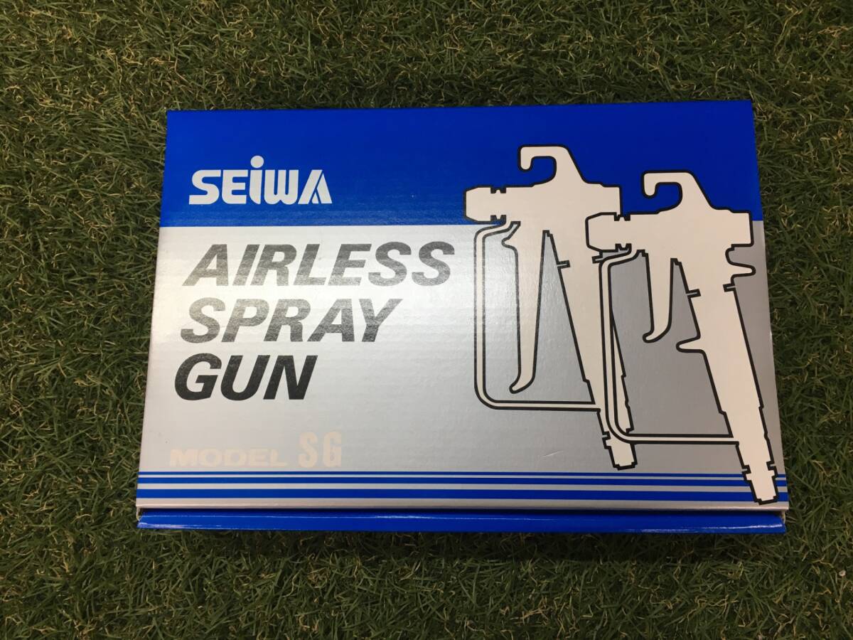 未使用品】【0906】SEIWA エアレススプレーガン SG-24V 未使用品】【0906】SEIWA エアレススプレーガン SG-24V