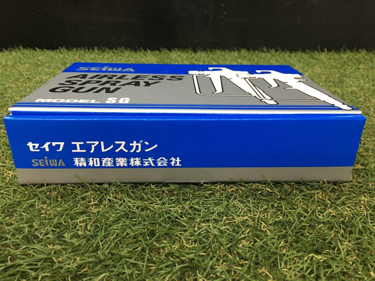 未使用品】【0906】SEIWA エアレススプレーガン SG-24V 未使用品】【0906】SEIWA エアレススプレーガン SG-24V