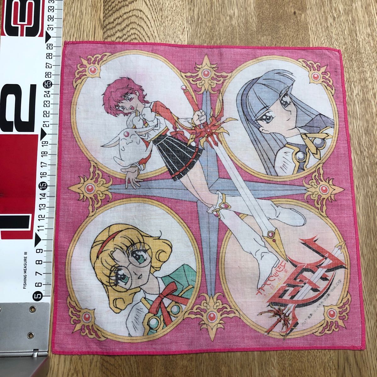 ★マジックナイト 魔法戦士レイアース ハンカチ 當(dāng)時(shí)物 CLAMP レトロ アニメ