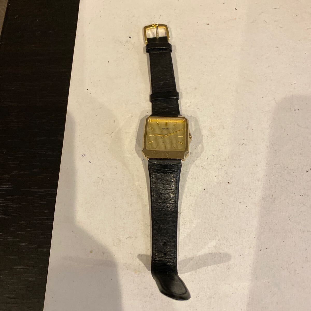 SEIKO セイコー　クロノス　 クォーツ　9021-5086 電池切れ　動作未確認　社外ベルト