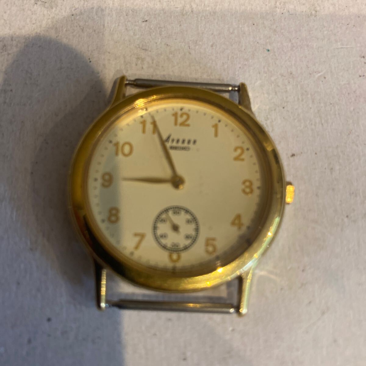 セイコー SEIKO avenue アベニュー2k23ー6070 電池切れ　動作未確認　ケースのみ