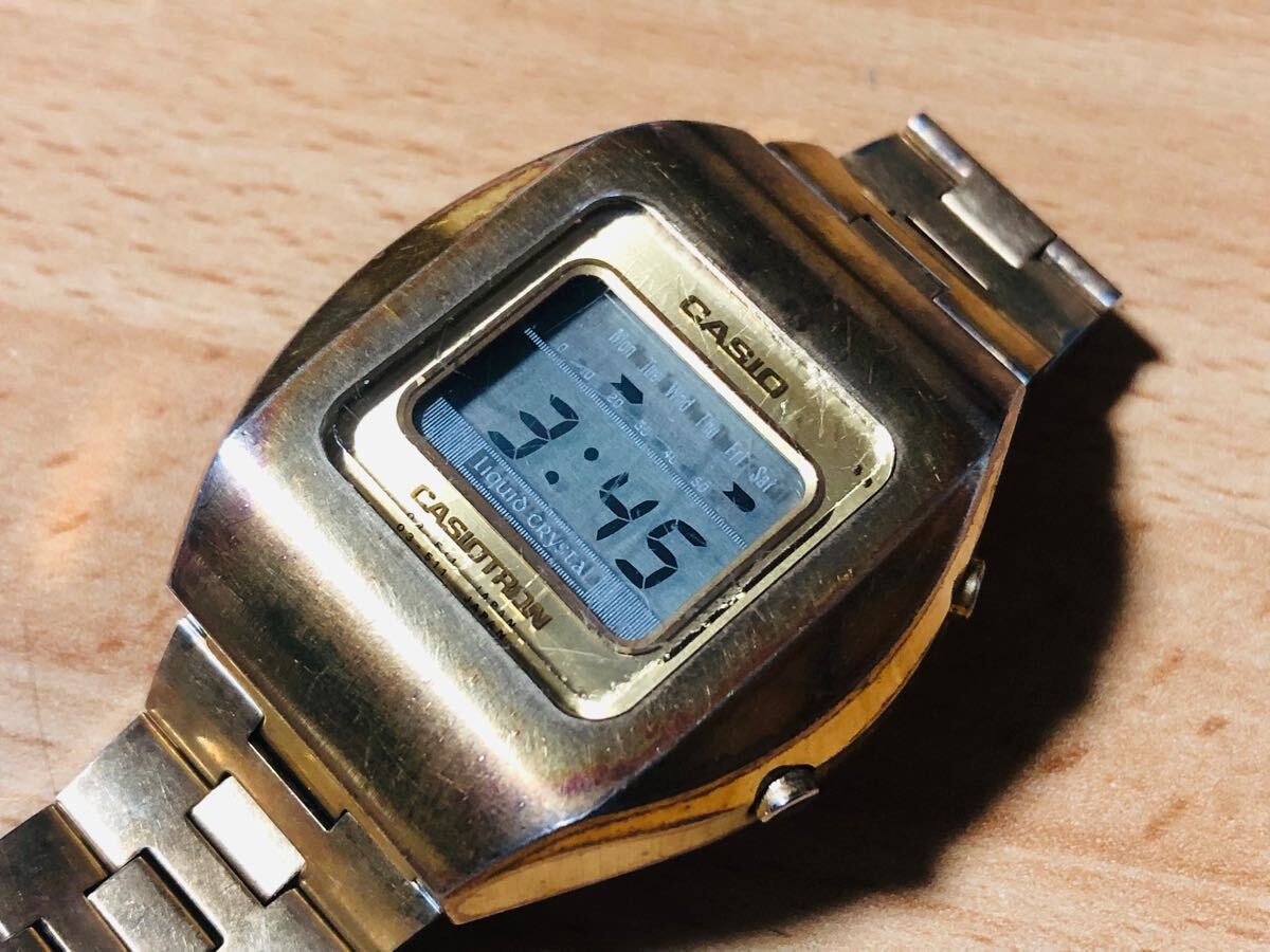 CASIO CASIOTRON 03-505 カシオ カシオトロン デジタルウォッチ CASIO CASIOTRON 03-505 カシオ カシオトロン デジタルウォッチ