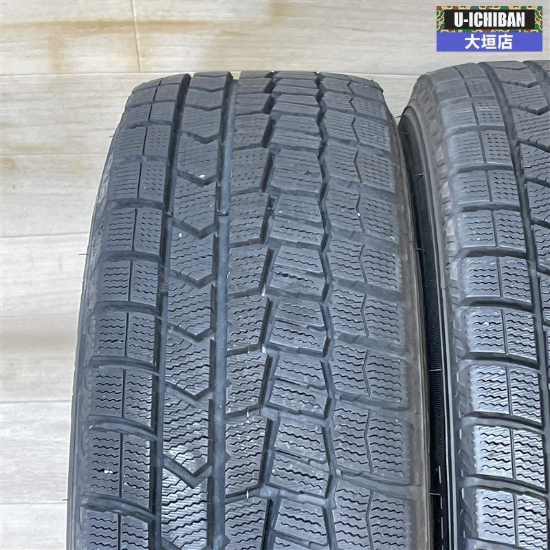 !_ Fit Shuttle и т.п. Joker 5.5-15+50 4H100 2020 год производства spew groove Dunlop WM02 185/60R15 15 дюймовый зимний 4 шт. комплект _W002R