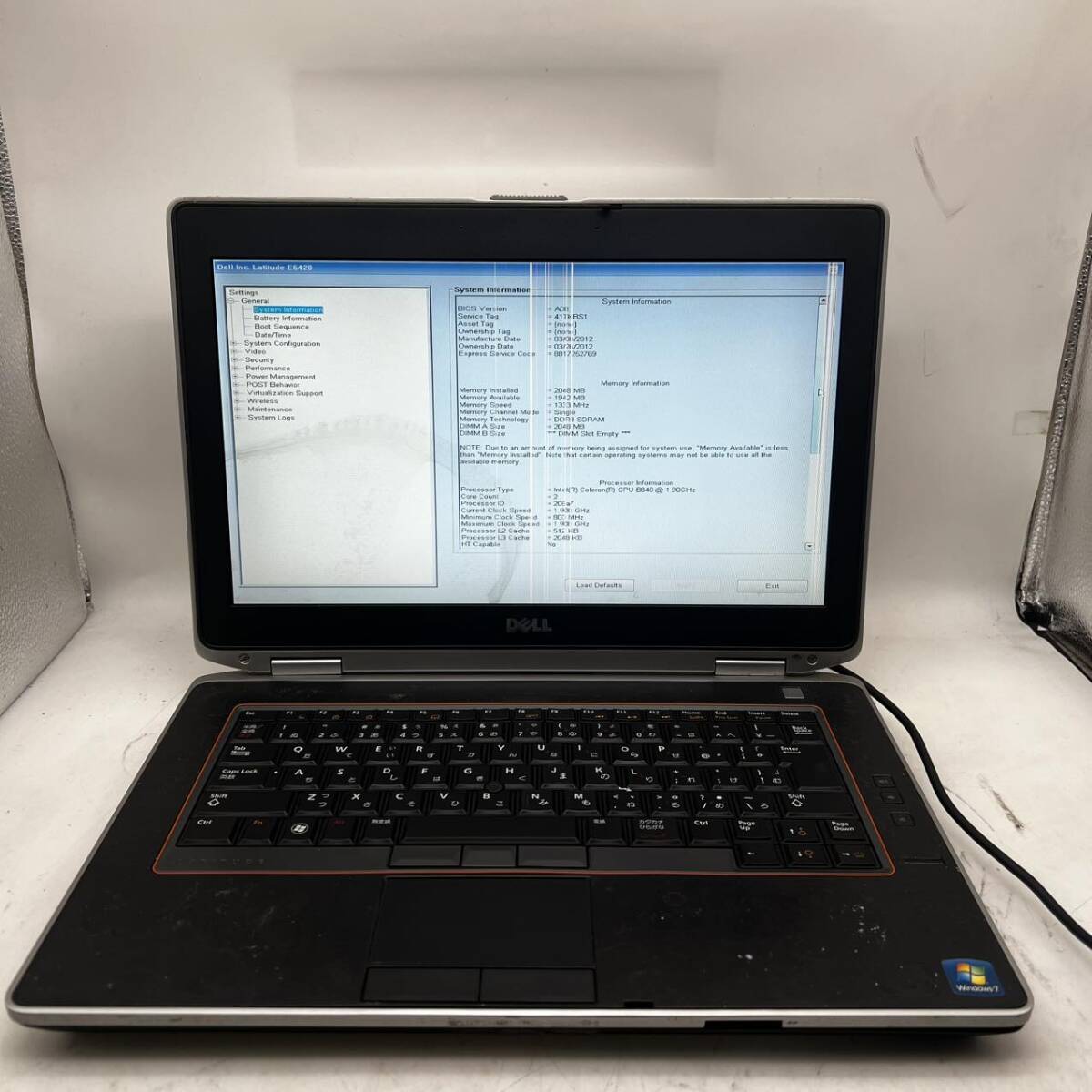 DELL/P15G/Celeron B840/14インチ/A1_画像1