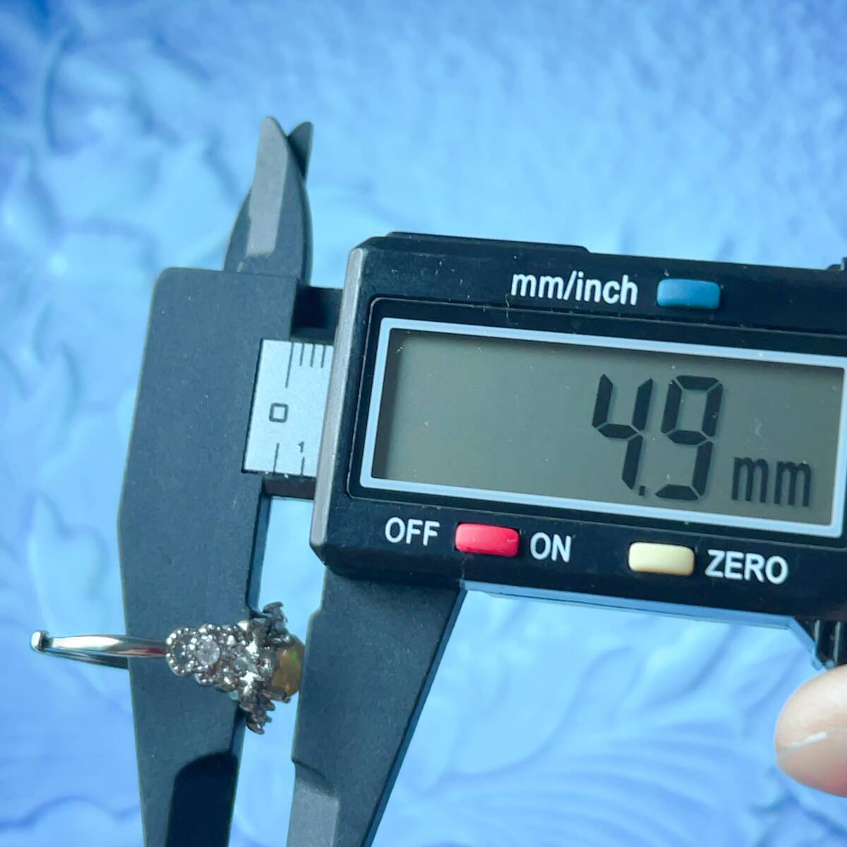 ?オパール（Opal）?フリーサイズ?リング?指輪?パワーストーン?天然石?巾著袋付き?プレゼントにもR201252
