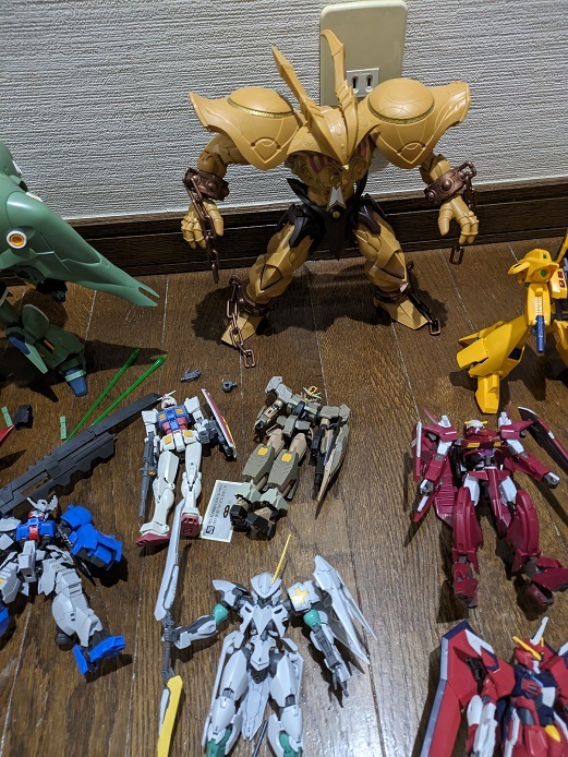プラモデル ガンダム ガンプラ HG ジャンク 武器 完成品 まとめ