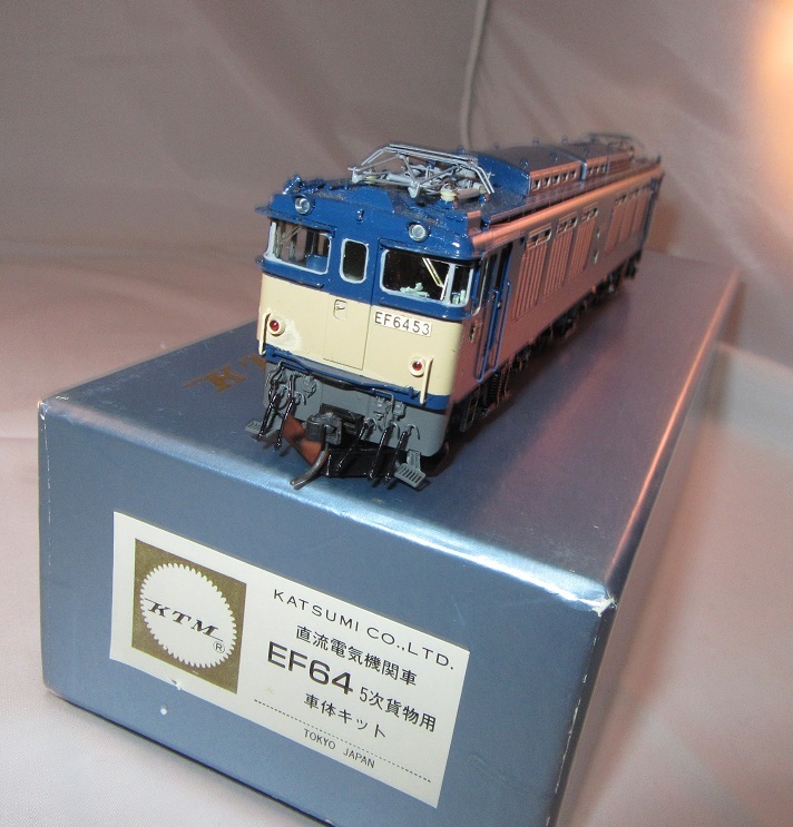 Yahoo!オークション - カツミキット組み立て品 EF64 53号機 Yahoo!オークション - カツミキット組み立て品 EF64 53号機