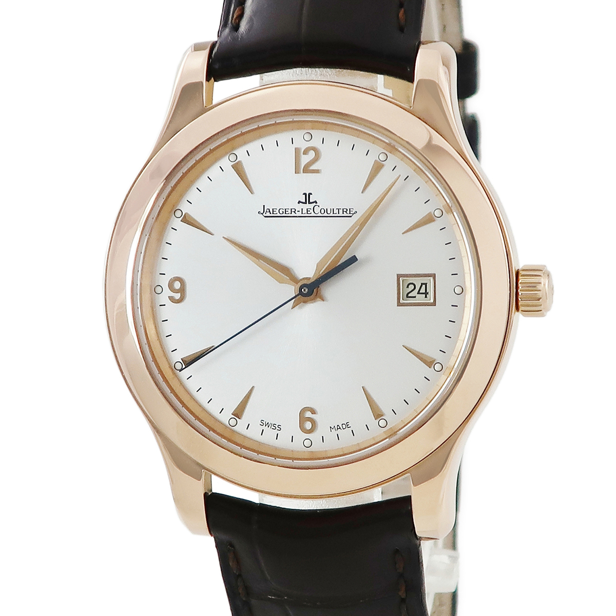 [3 год гарантия ] Jaeger-Le Coultre тормозные колодки контроль Q1392420 147.2.37.S K18PG чистота Date самозаводящиеся часы мужские наручные часы 