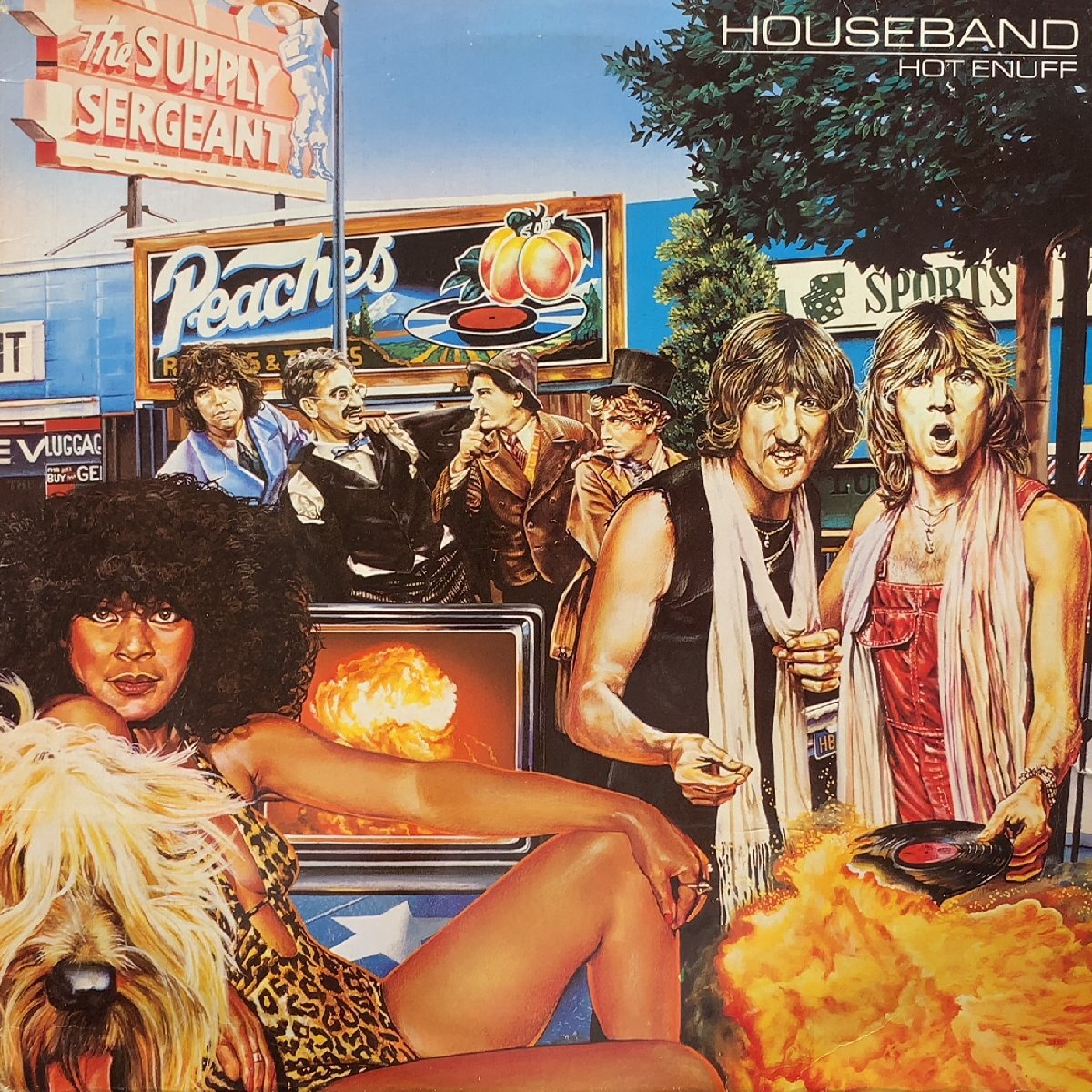 HOUSEBAND / Hot Enuff LP Vinyl record (アナログ盤・レコード)
