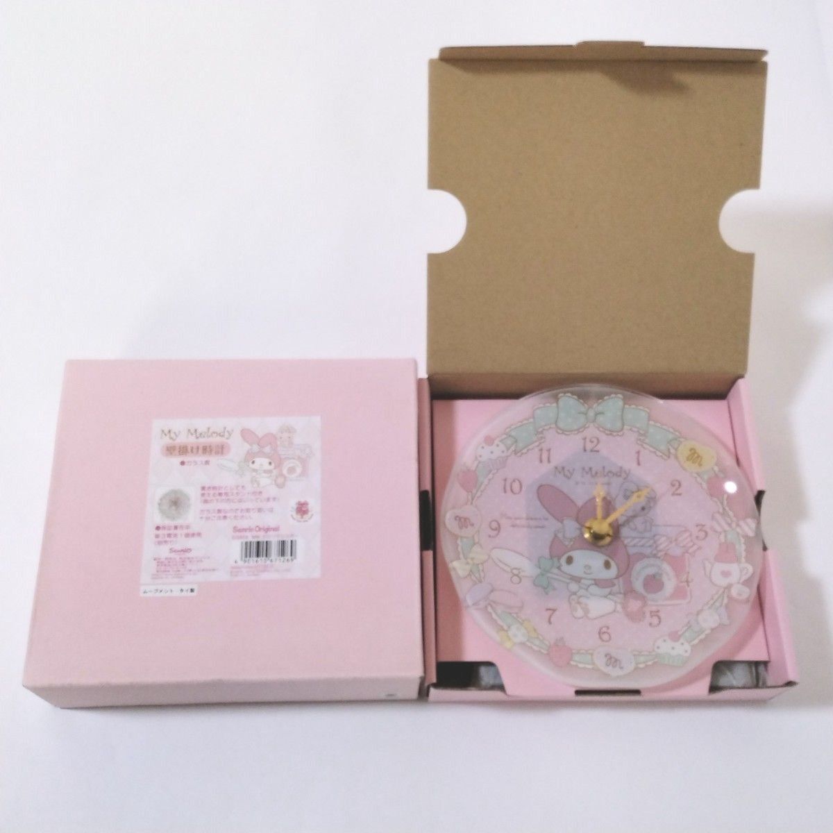 1円スタート サンリオ マイメロディー マイメロ壁掛け時計 1円スタート サンリオ マイメロディー マイメロ壁掛け時計