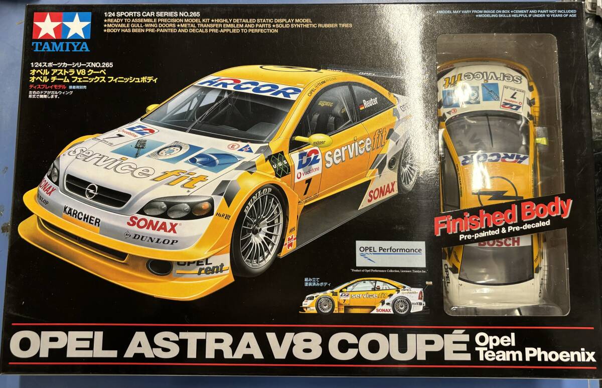 タミヤ 1/24 スポーツカーシリーズ オペル アストラ チームフェニックス フィニッシュボディ