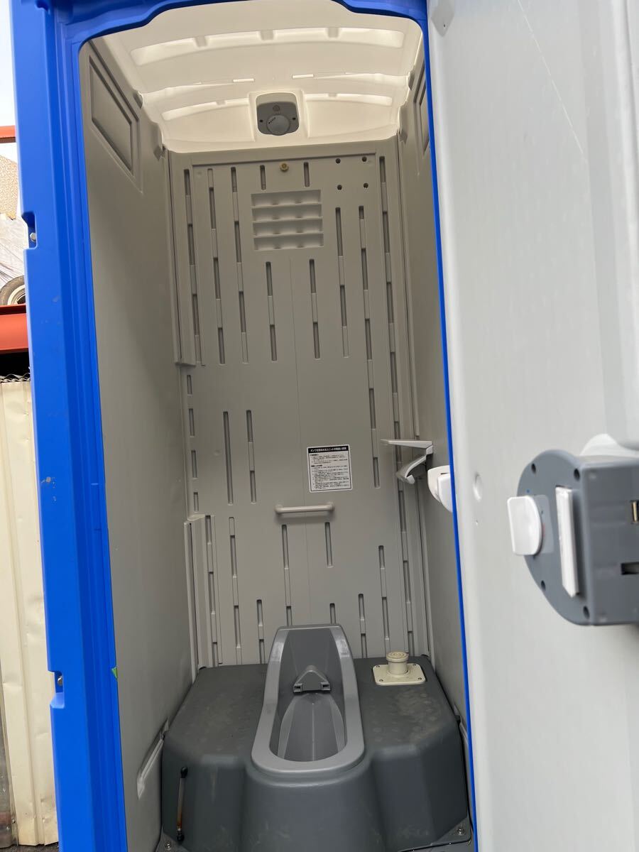 中古 仮設トイレ ポンプ式簡易水洗 兼用和式 TU-iXF4 ハマネツ 中古 仮設トイレ ポンプ式簡易水洗 兼用和式 TU-iXF4 ハマネツ