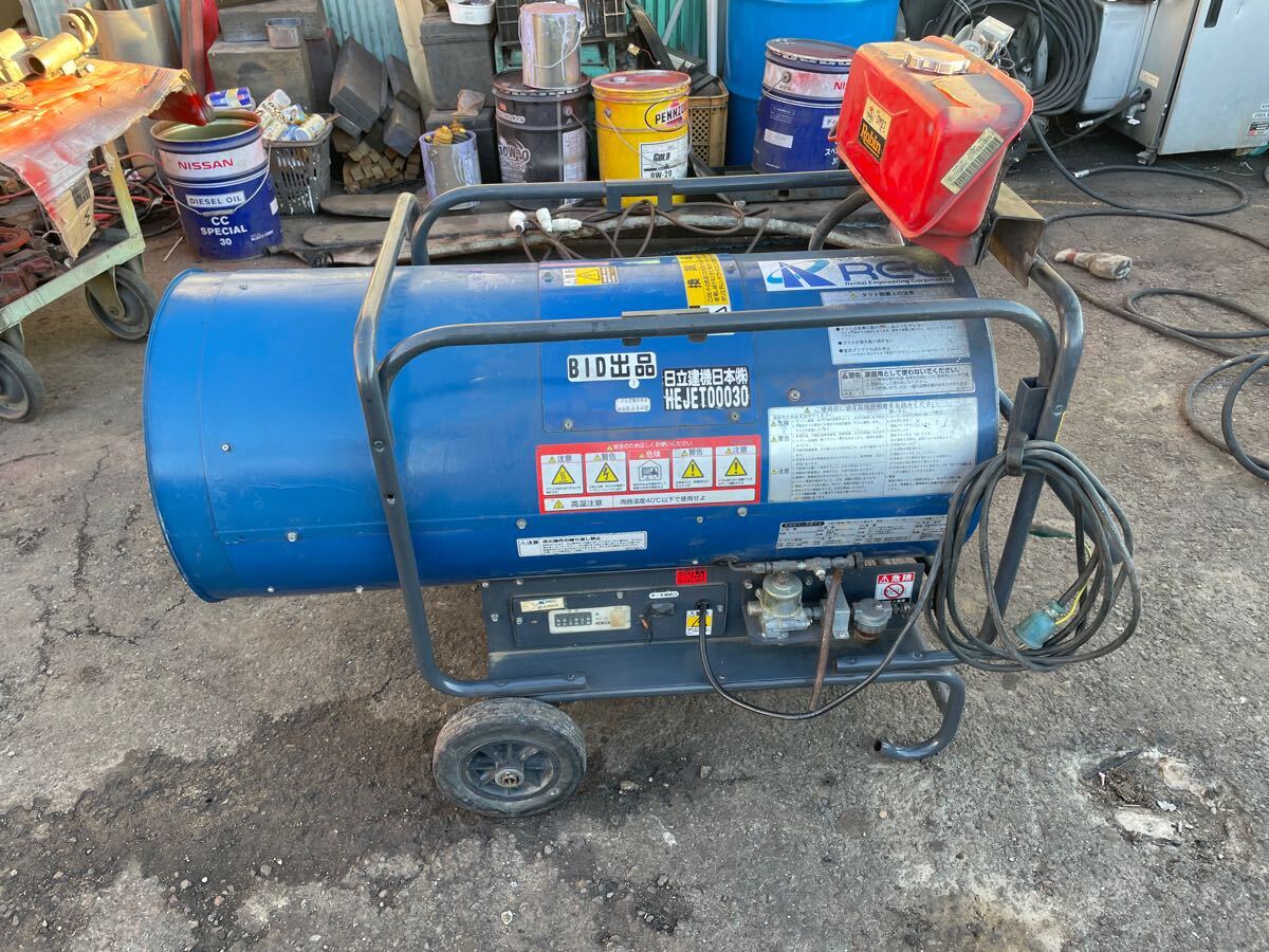 ジェットヒーター オリオン機械 100V 確認済み。