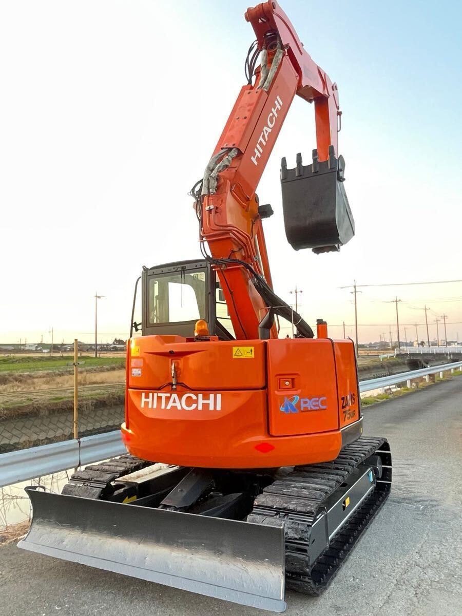 油圧ショベル ユンボ 日立 ZX75UR-5B 2940H 4Wayマルチ 倍速 油圧ショベル ユンボ 日立 ZX75UR-5B 2940H 4Wayマルチ 倍速