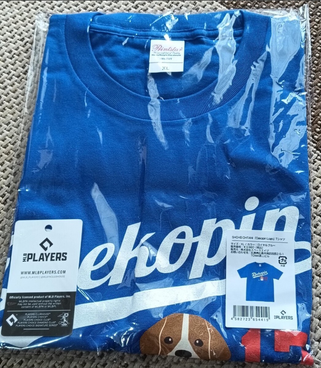 送料込★大谷翔平★デコピン★デコイ★Tシャツ ドジャース★Lサイズ 正規品 SHOHEI OHTANI 新品★メジャーリーグ★MVP★WBC★ホームラン王_画像3