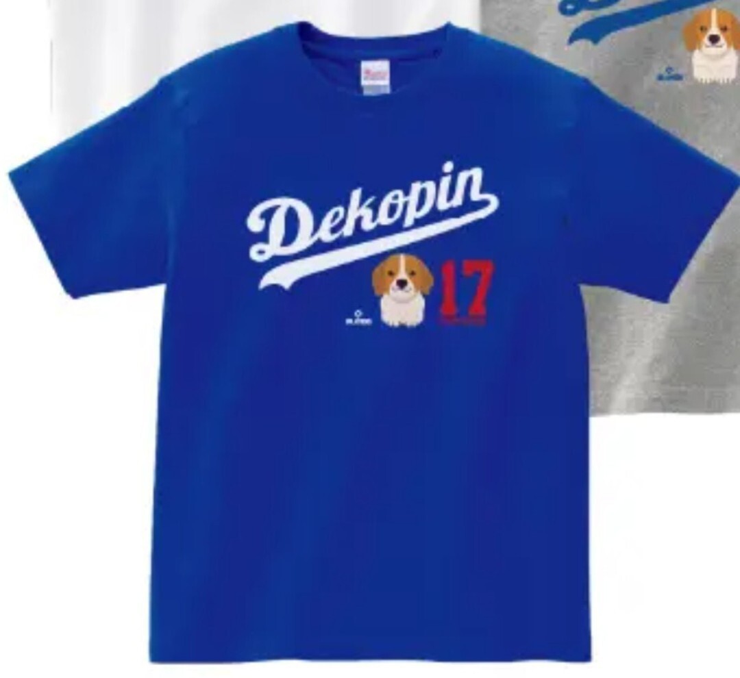 送料込★大谷翔平★デコピン★デコイ★Tシャツ ドジャース★Lサイズ 正規品 SHOHEI OHTANI 新品★メジャーリーグ★MVP★WBC★ホームラン王_画像2