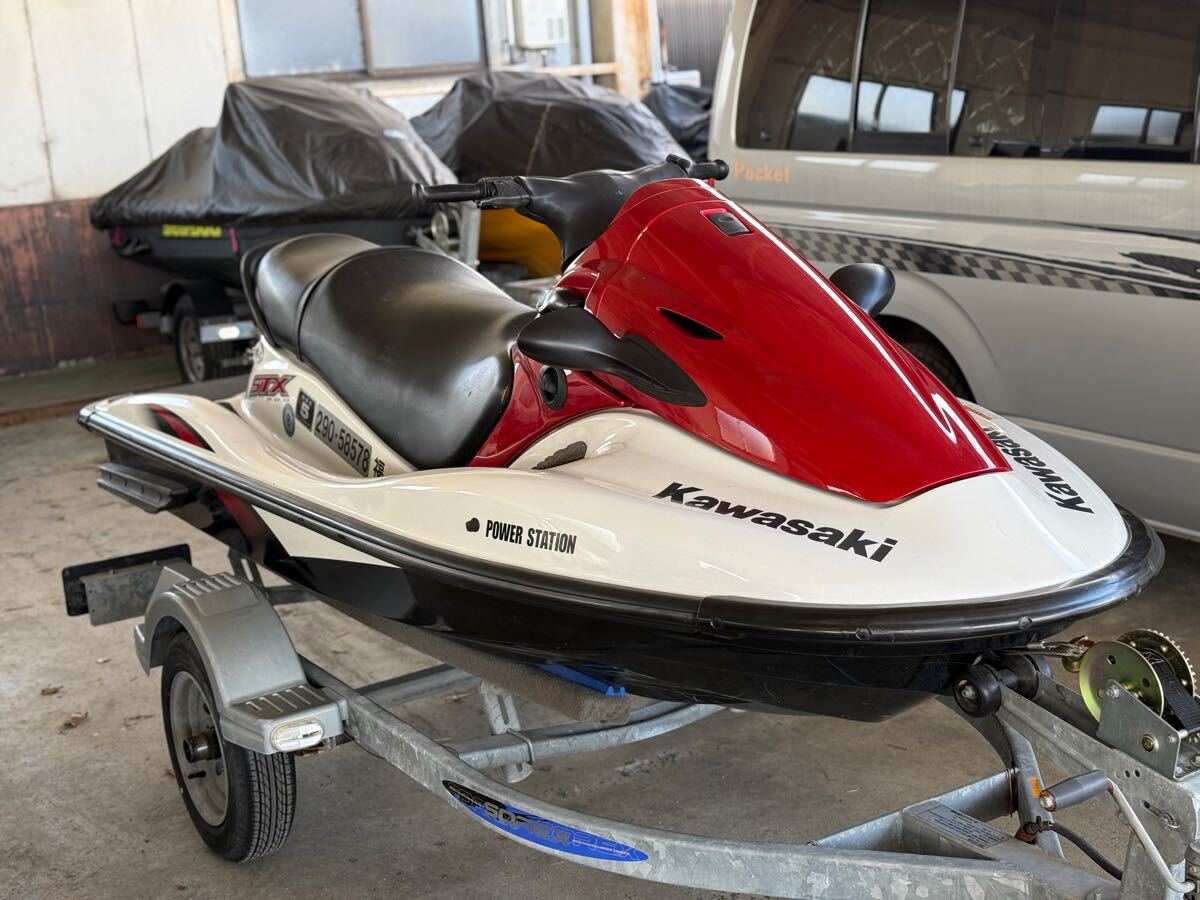 船検長い Kawasaki STX900 2005年 160hr ジェットスキー 船検長い Kawasaki STX900 2005年 160hr ジェットスキー