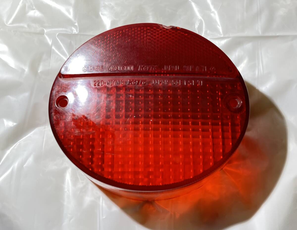 ■ 超希少 ド初期 ■ Z1 Z2 テール ランプ レンズ 當(dāng)時(shí)物 純正 350SS 400SS KAWASAKI カワサキ