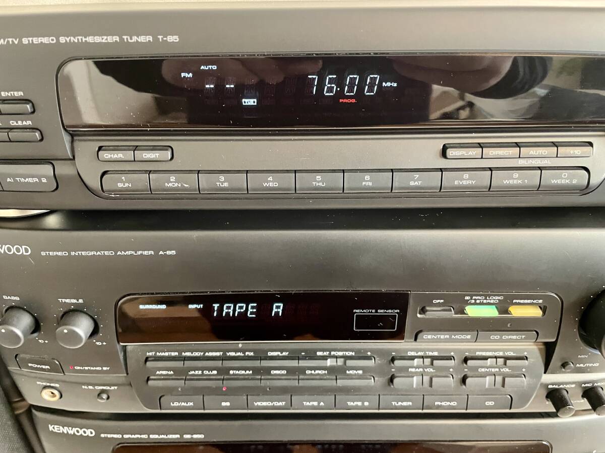 KENWOOD ケンウッド T-85 / A-85 / GE-850 / X-85 / DP-950 / S