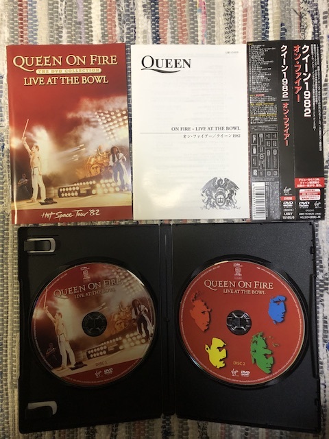 【QUEEN】「クイーン/オン・ファイアー/クイーン1982〈2枚組〉」