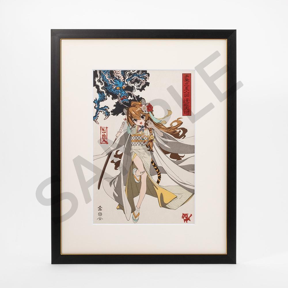 とらドラ 15周年記念 浮世絵木版画 逢坂大河 Toradora｜Yahoo