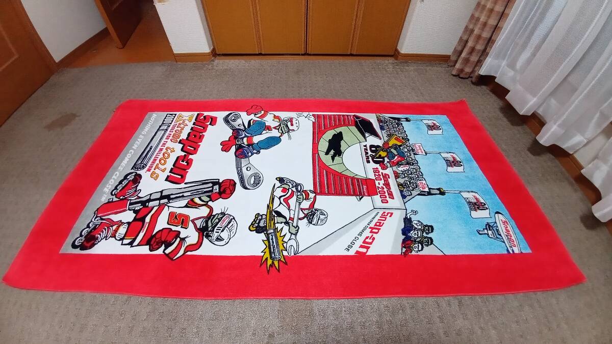 スナップオン　バスタオル　ビーチタオル　2000年
