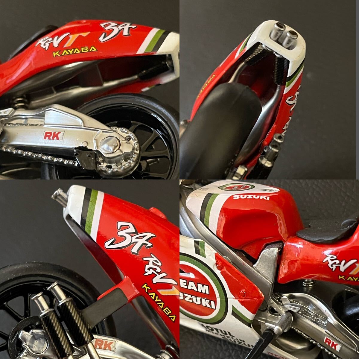 1/18 шкала TEAM SUZUKI RGV-r KEVIN SCHWANTZ #34 Kevin shu one tsu Suzuki литье под давлением мотоцикл миникар мотоцикл конечный продукт RGV500