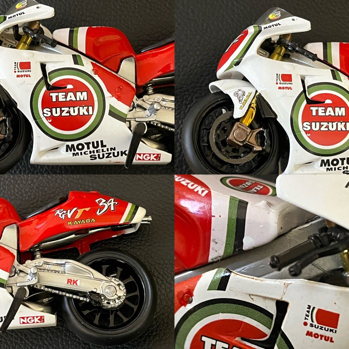 1/18 шкала TEAM SUZUKI RGV-r KEVIN SCHWANTZ #34 Kevin shu one tsu Suzuki литье под давлением мотоцикл миникар мотоцикл конечный продукт RGV500