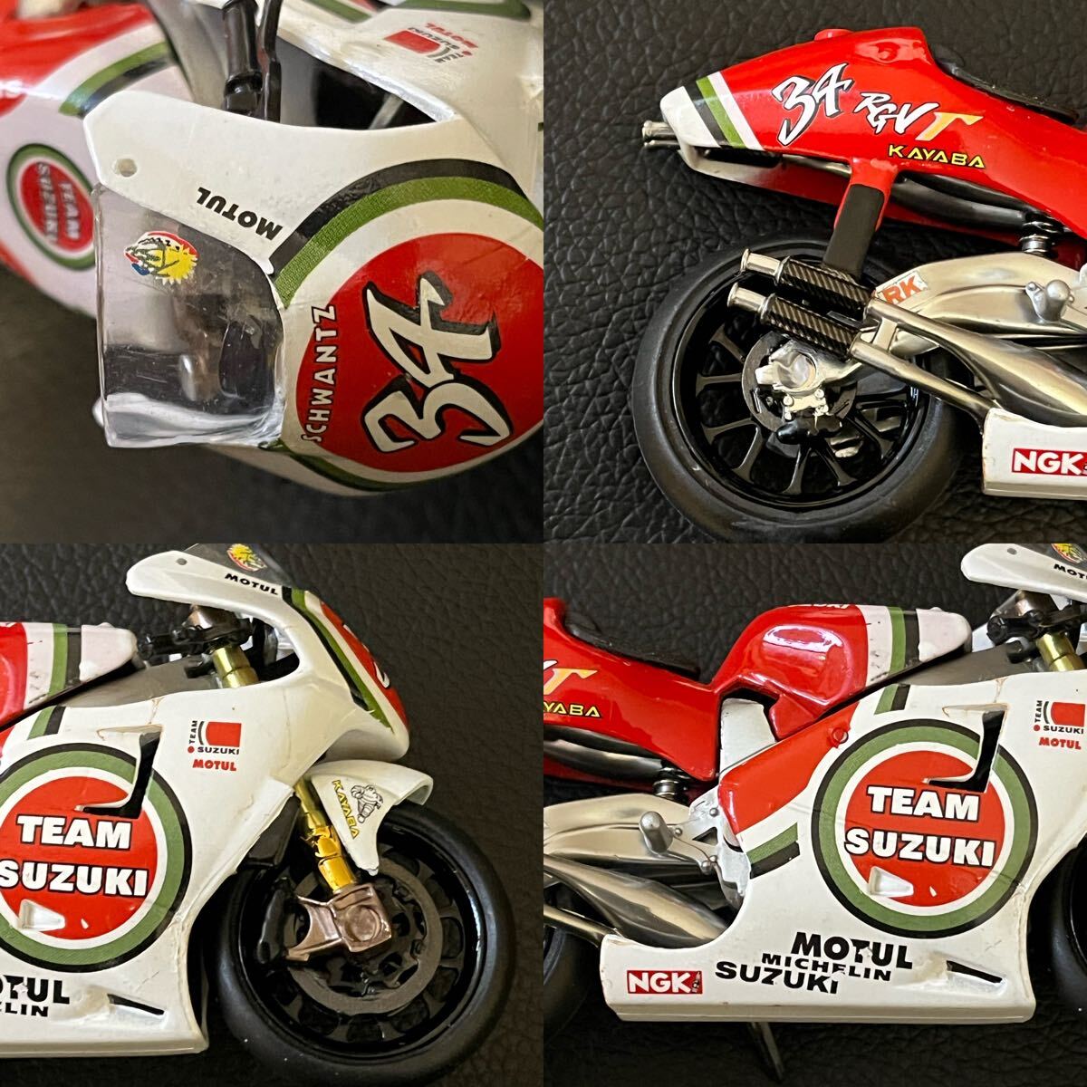1/18 шкала TEAM SUZUKI RGV-r KEVIN SCHWANTZ #34 Kevin shu one tsu Suzuki литье под давлением мотоцикл миникар мотоцикл конечный продукт RGV500
